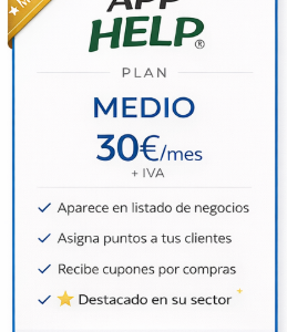 PLAN MEDIO con 2000 puntos 30€ mas IVA